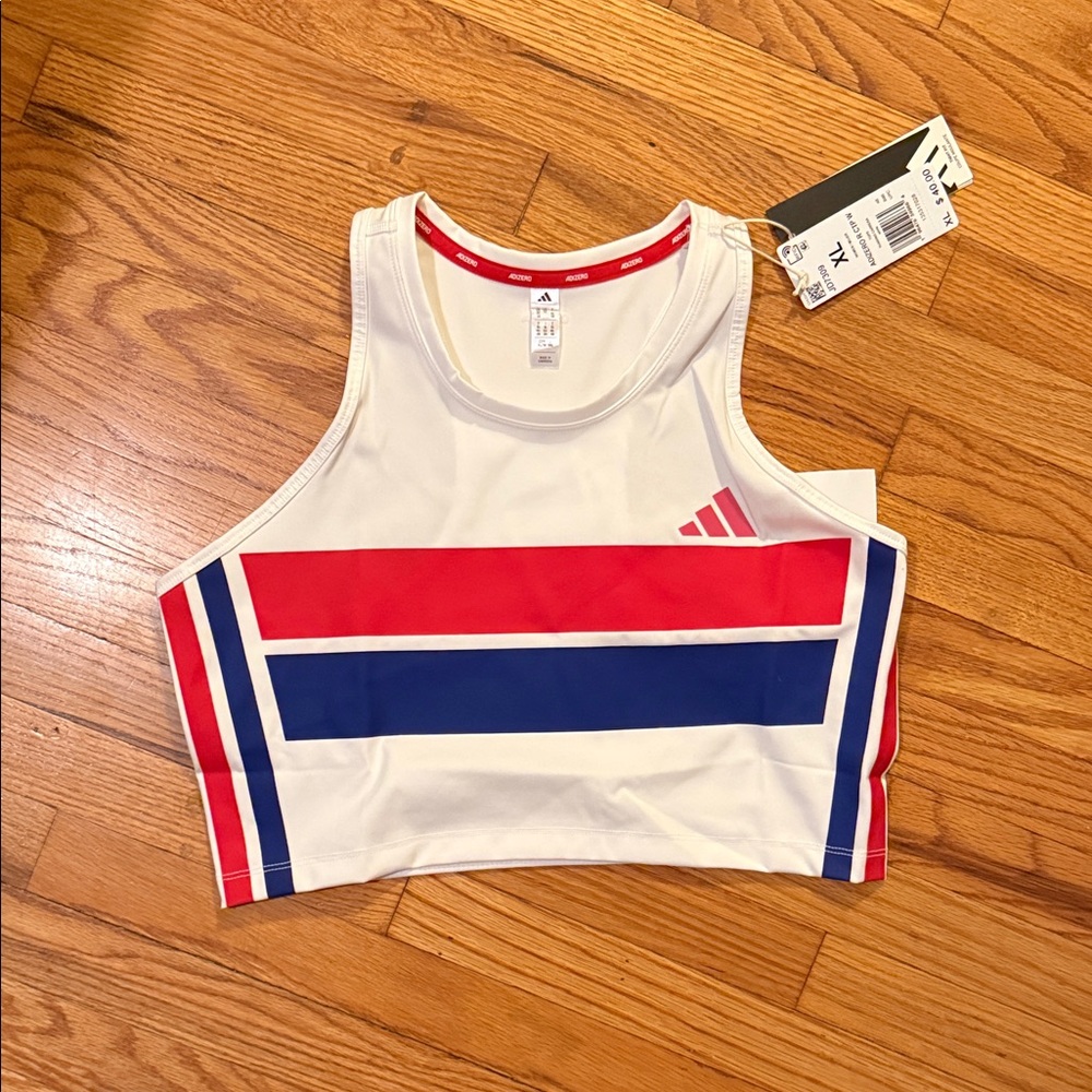 Adidas ADIZERO RETRO RUNNING CROP TOP XL